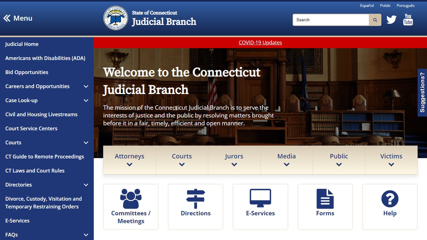 Case Look-up CT Judicial Branch